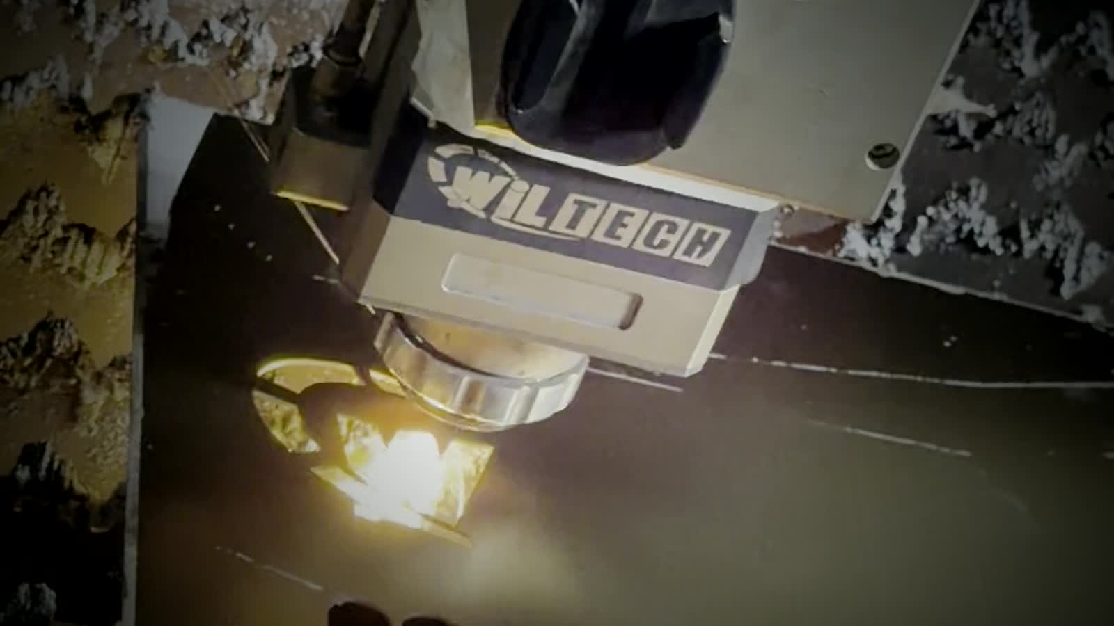Wiltech fiber laser head cutting plate
